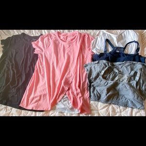 Nursing tops. Medium nursing tanks, small nursing shirts (motherhood maternity)